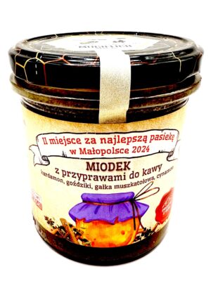 miodek z przyprawami do kawy