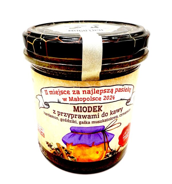 miodek z przyprawami do kawy