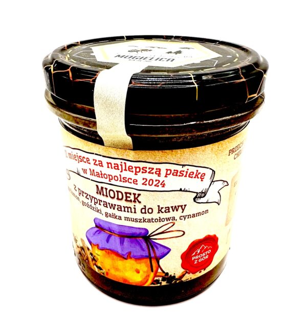 Miodek z przyprawami do kawy 450g