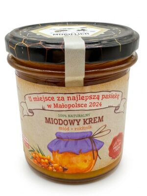 miodowy krem miód z rokitnikiem
